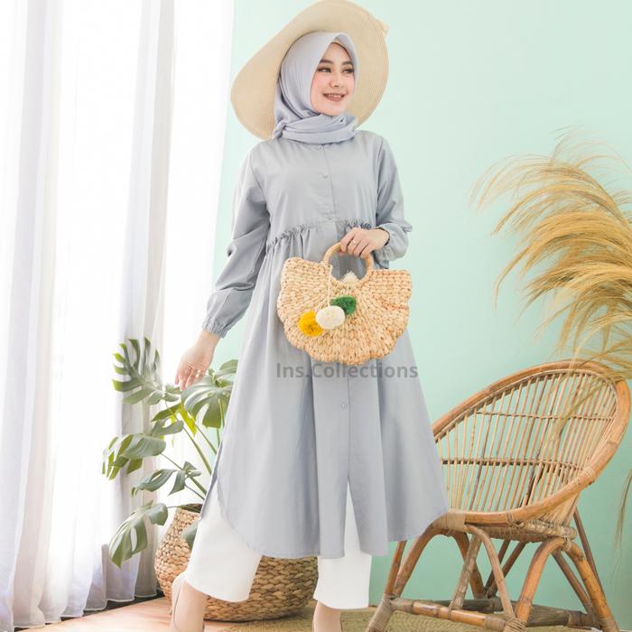 InsCollections Tunik Sakila Bahan Katun Toyobo Premium