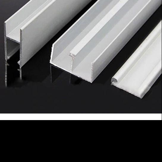 Rel Aluminum Etalase / Rel Kaca Showcase "UHM"