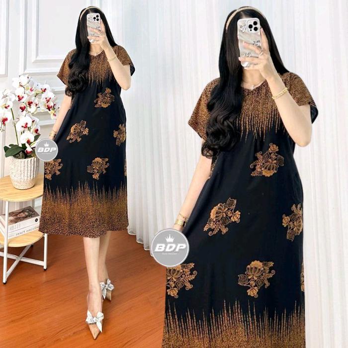 Daster Rayon Wanita Terbaru 2025 | Daster Rayon Wanita Kekinian | Daster Rayon Viral Wanita Ibu Meny