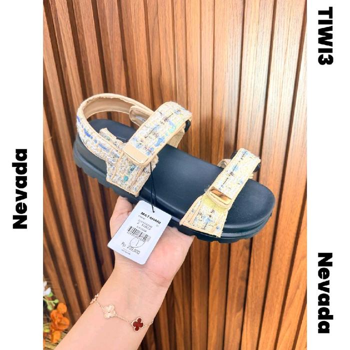 sandal selop tali tebal wanita TIWI3