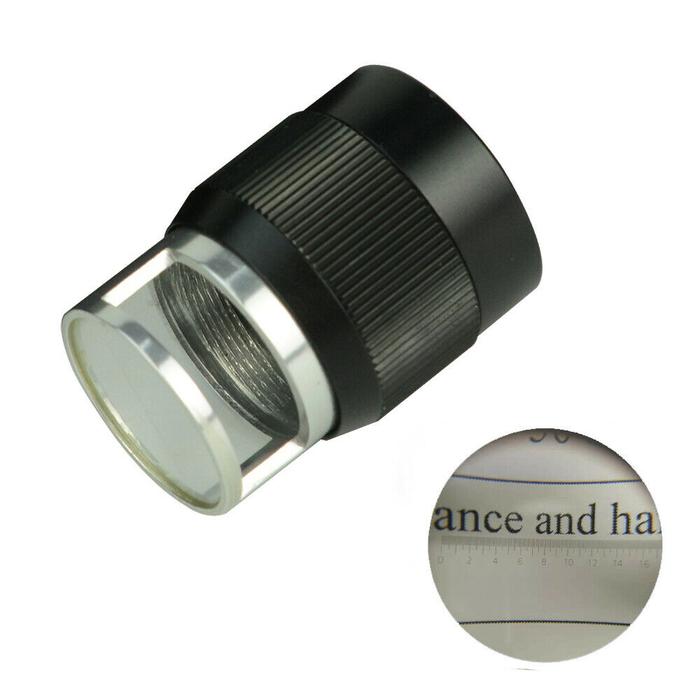 10X Magnification Portable Cylinder Magnifier Pocket Jewelry Loupe