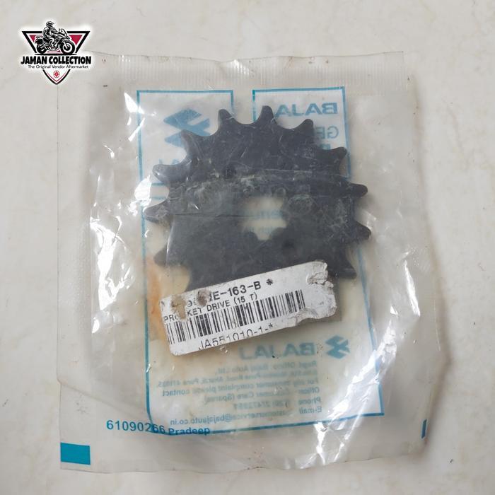 GEAR DEPAN BAJAJ XCD 125 ORIGINAL
