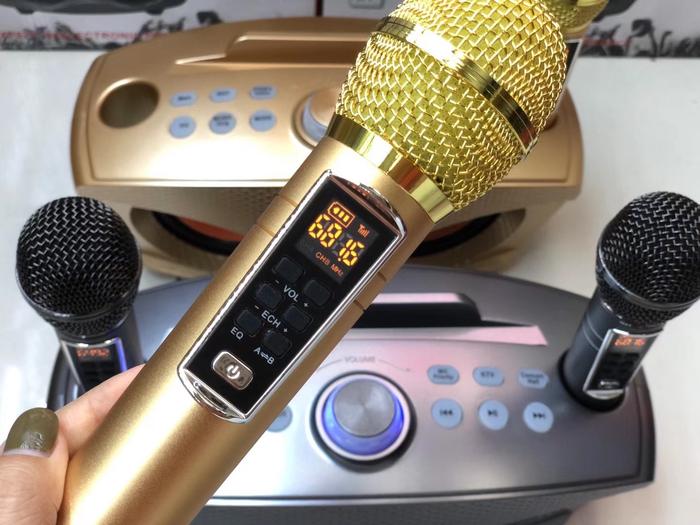 SD306Plus Speaker Bluetooth Nirkabel Mesin Karaoke Profesional dengan