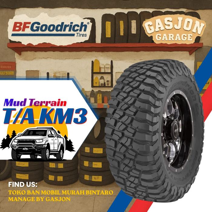 Ban mobil 285/75 r17 BF Goodrich M/T KM3 285 75 R17 bfg mt km3 285 75 ring 17
