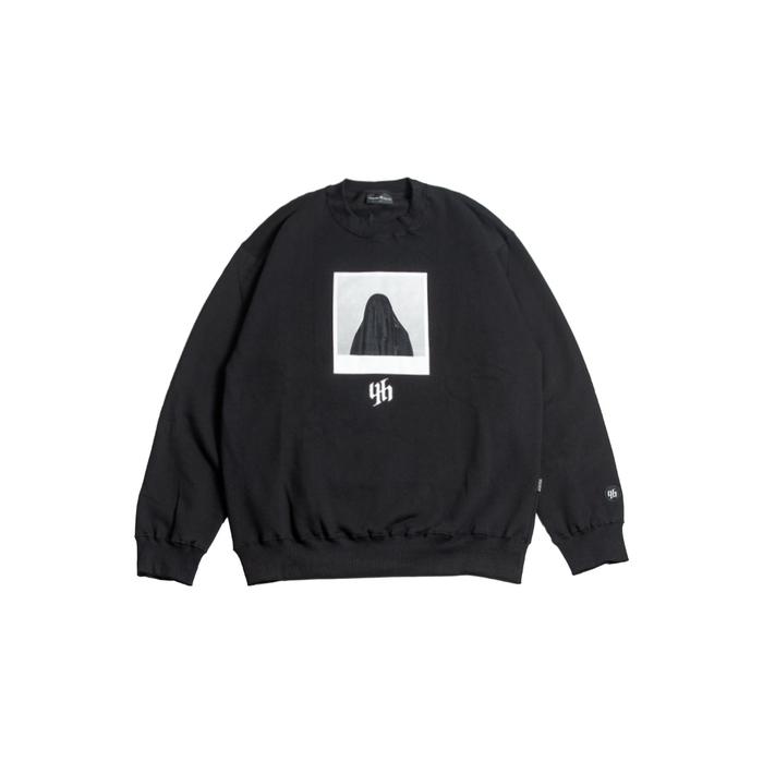 HUSTED LIZED BOXY CREWNECK 0326