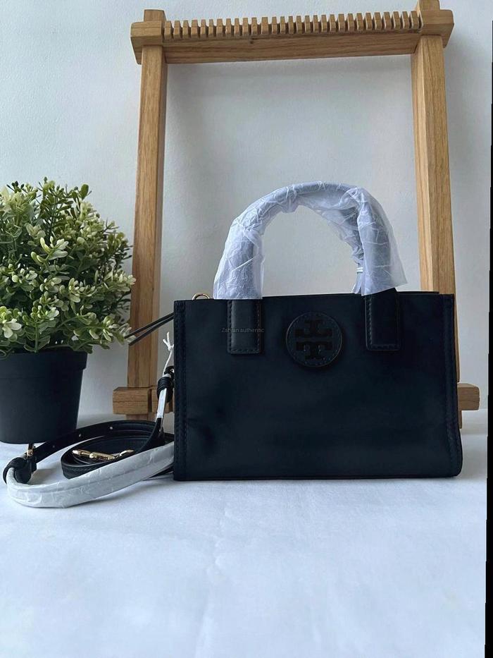 Tb Ella Nylon Mini Tote Black