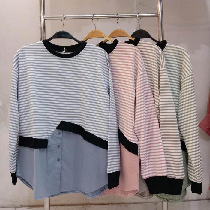 atasan salur combinasi salur salur Kombinasi