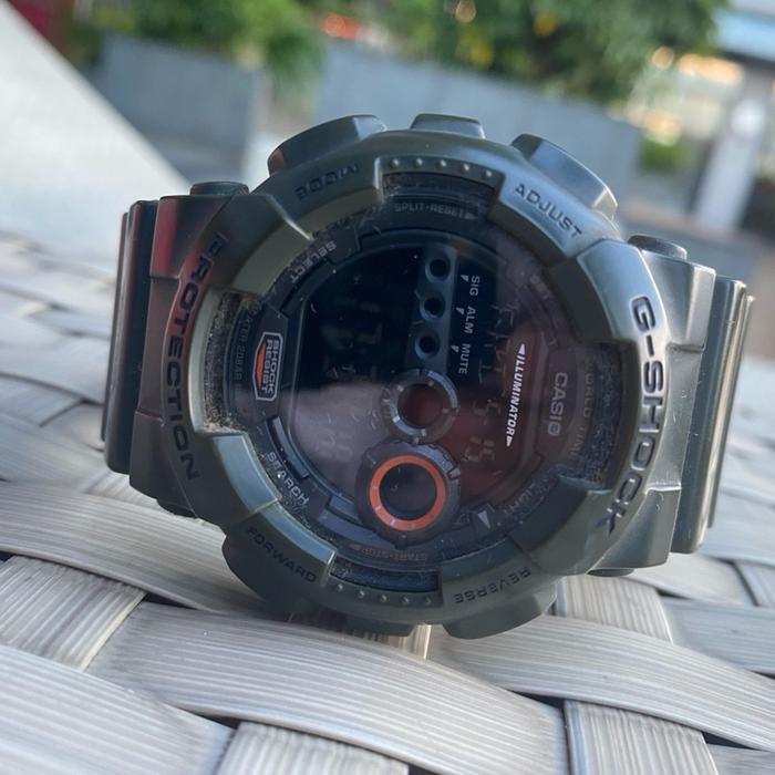 Jam Tangan G Shock Original Hijau Army