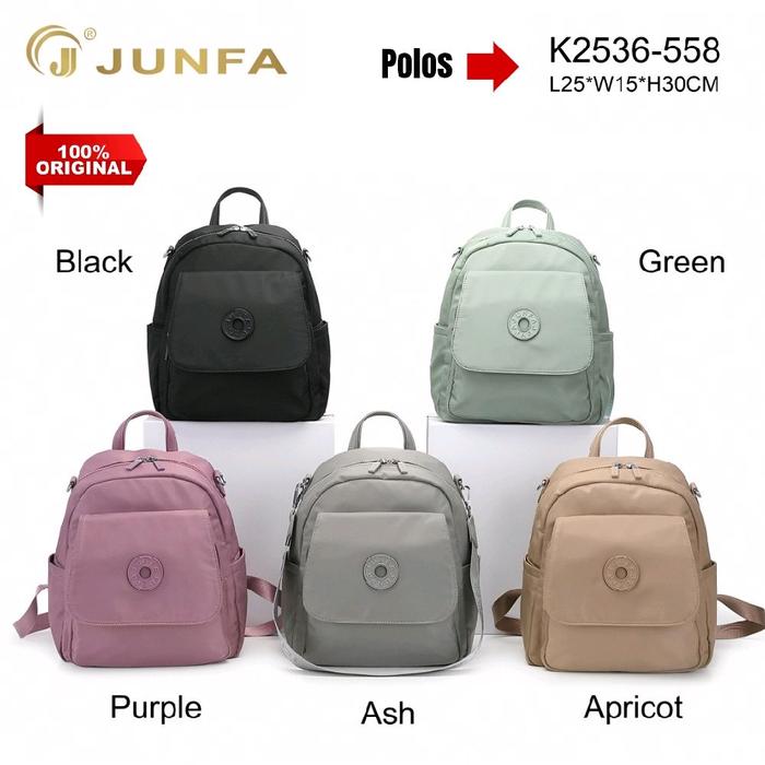 Junfa Backpack Junfa and Mode 2536 Tas Kecil Ransel Berkualitas