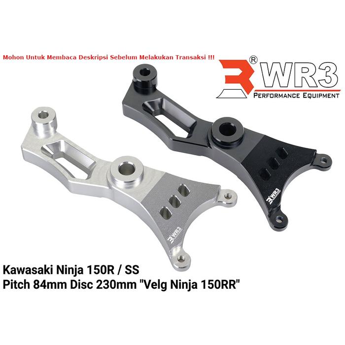 Breket WR3 Kaliper Belakang 2P Ninja 150 R / SS