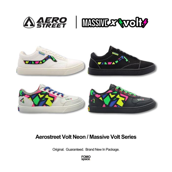 Aerostreet Volt Series Original | Volt Neon | Volt Hoops | Massive Volt | Sepatu Pria Wanita Sneaker