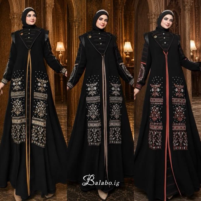 Dress cantik balabo/gamis balabo vhalala,Mayra, Arafah/Balabo terbaru