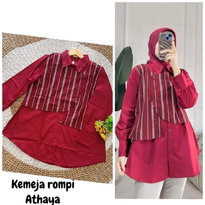 Kemeja rompi Athaya Daily