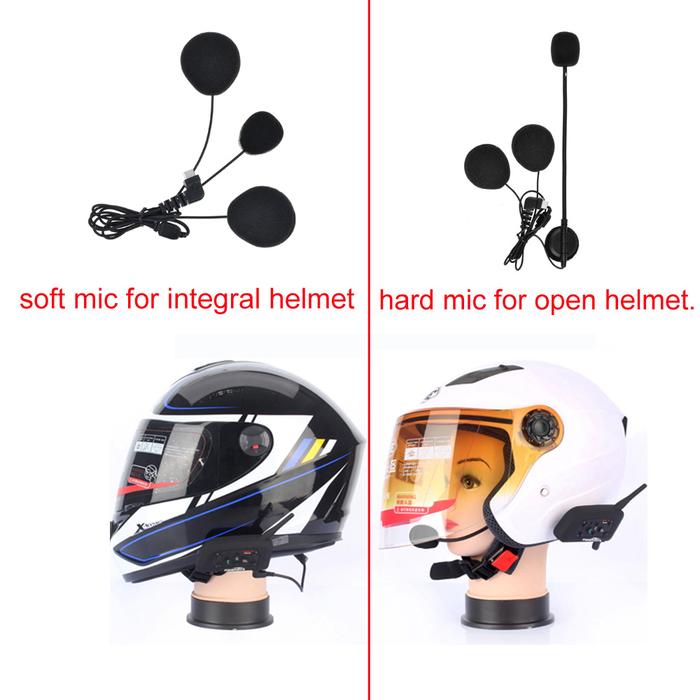 Fodsports BT-S2 Intercom Motorcycle Helmet Bluetooth Headset BT
