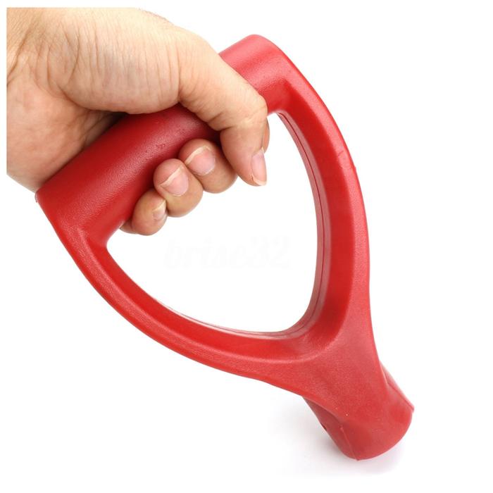 Sekop Garpu Pembersih Salju Kebun Kebun Kebun Rumput Pegangan D-grip