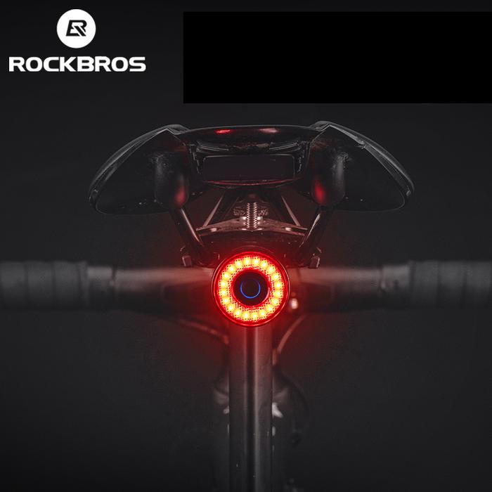 ROCKBROS Lampu Belakang Sepeda MTB Lampu Belakang Sepeda Jalanan