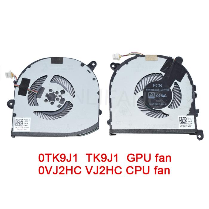 For DELL XPS 15 9560 series Precision 5520 M5520 CPU GPU Cooler