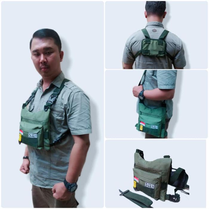 Tas Dada Original Army Tactical ChestBag ( HARGA GROSIR ) Tas Pria - Tas Wanita - Tas Army - Tas TNI