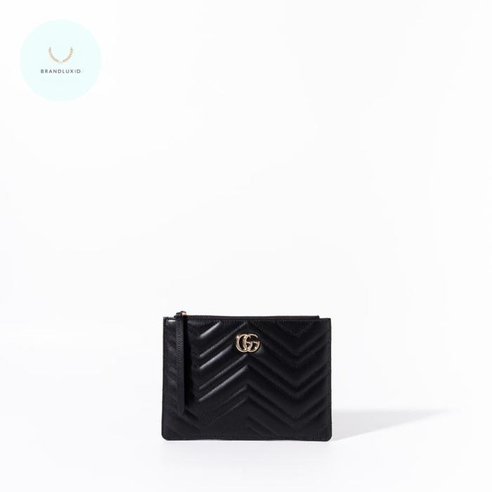 Gucci GG marmont small pochette Black