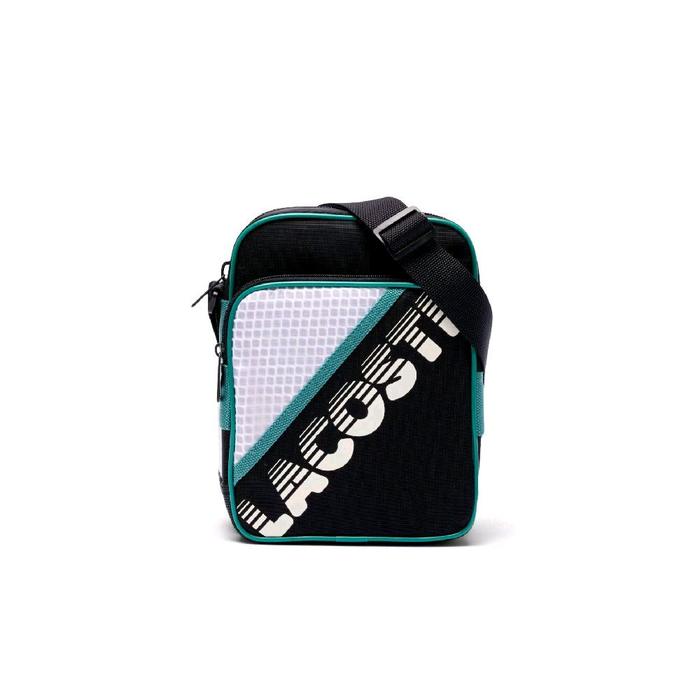 Lacoste Men's Brewen Shoulder Bag Original Tas Selempang Pria - Black