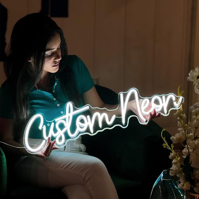 Private Custom Neon Sign Personalised Neon Light Sign Name Design