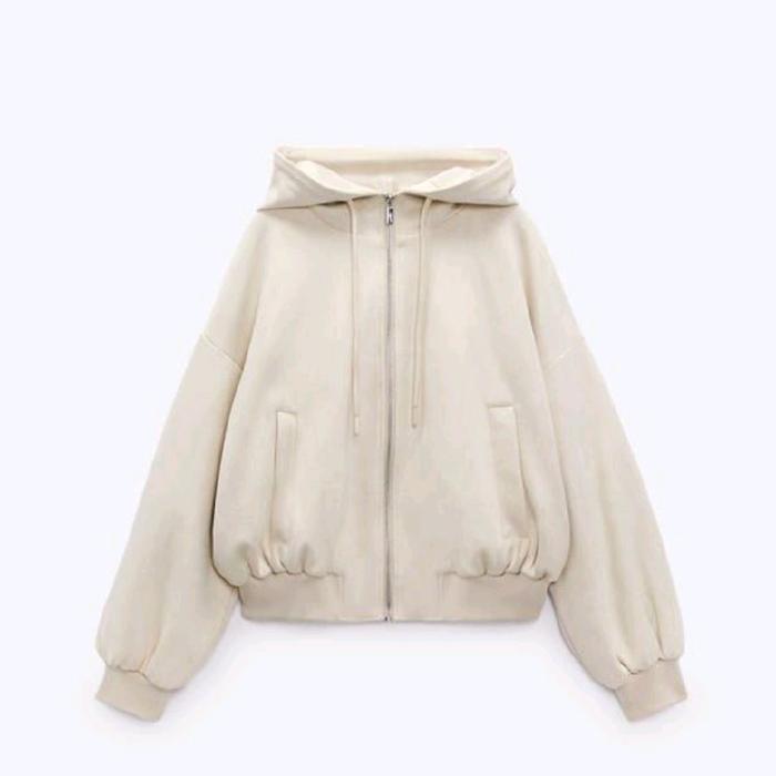 jacket musim semi wanita bahan suede