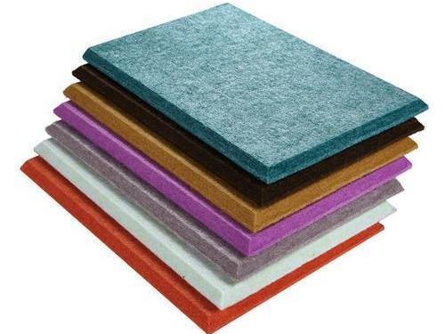 PET Panel Akustik Peredam Suara Gema Ruangan/ Polyester Absorber Panel