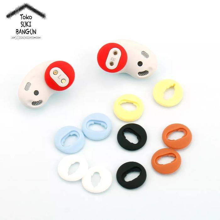 Eartips untuk Samsung Galaxy Buds Live ONLY Earbuds Ear Tip Cover Silicone