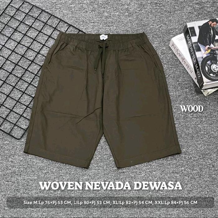 Woven Nevada Dewasa Celana Pendek Pria size M-XXL