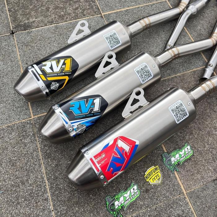 Knalpot Norifumi RV-1 RV1 N4 PNP CRF 150L KLX 150L (S G BF) D-Tracker 150 WR 155R