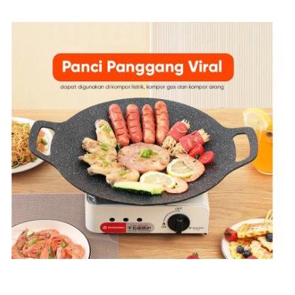 Grill PanKor / Panci Korea Anti Lengket ORIGINAL EHS