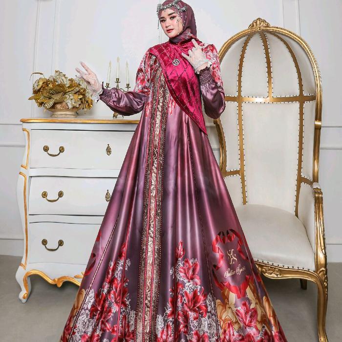 Terlaris Gamis Zalia Dan Aleesha Series Sultan Syar’I By Rafanda Syar’I Muslim Mewah High Quality