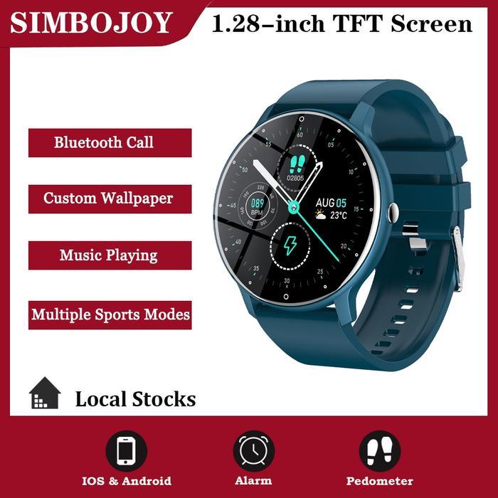 Simbojoy Smartwatch Zl02D Layar Terang 1.28'' Promo