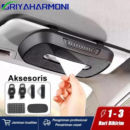 【Cod】Tempat Tisu Mobil Gantung Kotak Tisu Mobil Tissue Mobil Tempat Tisu Mobil Car Visor Box