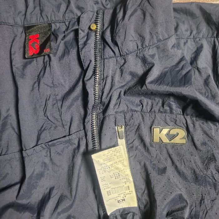Jaket K2 Outdoor WindBreaker Second Branded Pria Wanita