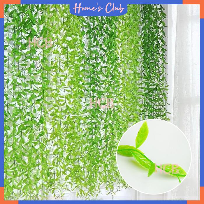 Daun Rambat Gantung / Daun Plastik / Hanging Leaf Bunga Plastik Bunga
