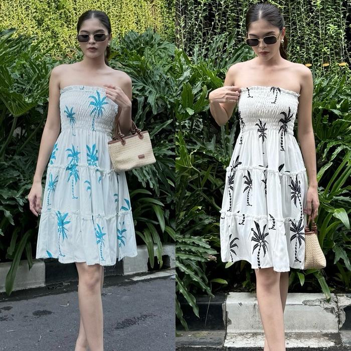 Kirei Dress | Dress Pantai Wanita | Summer Dress | BeachOutfit Gaun