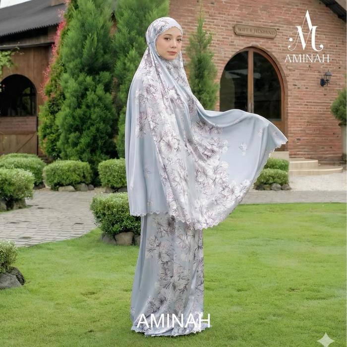 AMINAH MUKENA - Mukena Dewasa 2in1 Silk Maysara Series