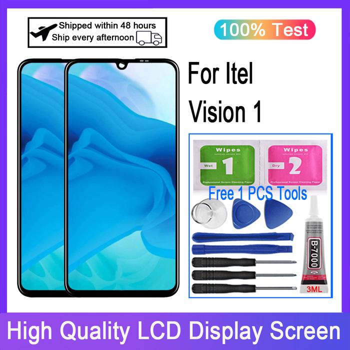 Original For Itel Vision 1 L6005 LCD Display Touch Screen Digitizer