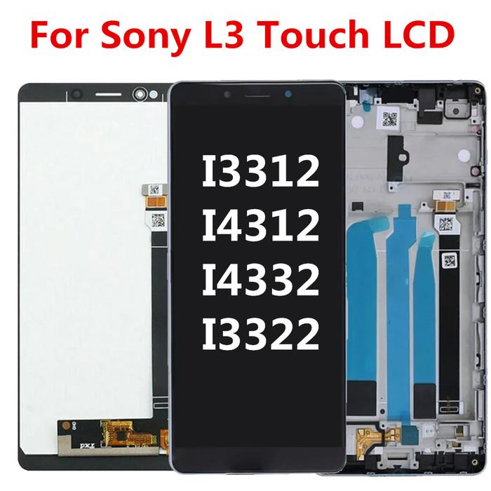 For Sony Xperia L3 Lcd Screen Display WIth Touch Glass Digitizer Full