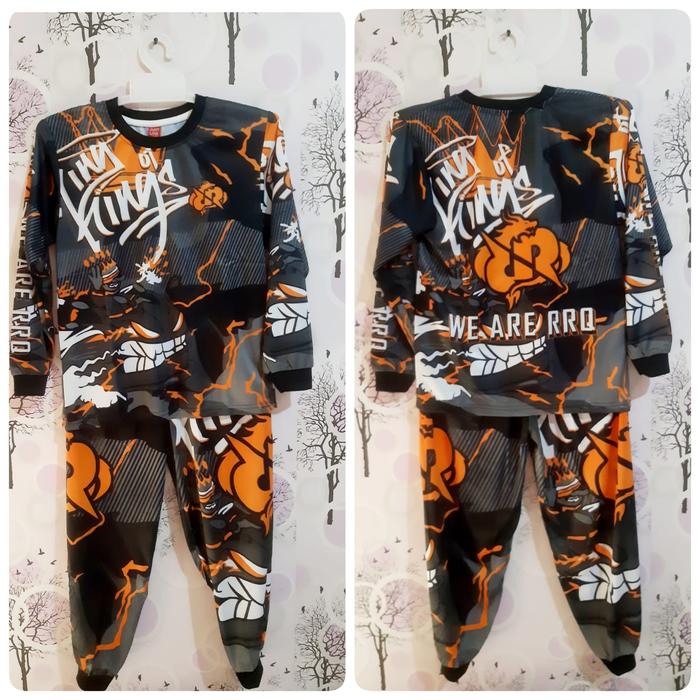 SETELAN ANAK RRQ LENGAN PANJANG | BAJU RRQ LENGAN PANJANG SETELAN | BAJU RRQ TANGAN PANJANG SETELAN