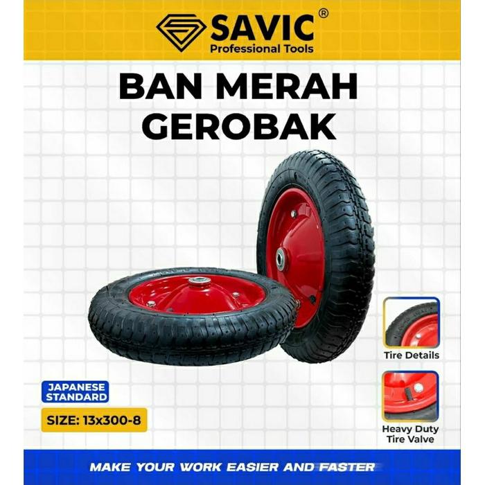 Therains888 Roda Gerobak Dorong Pasir Ban Hidup Savic