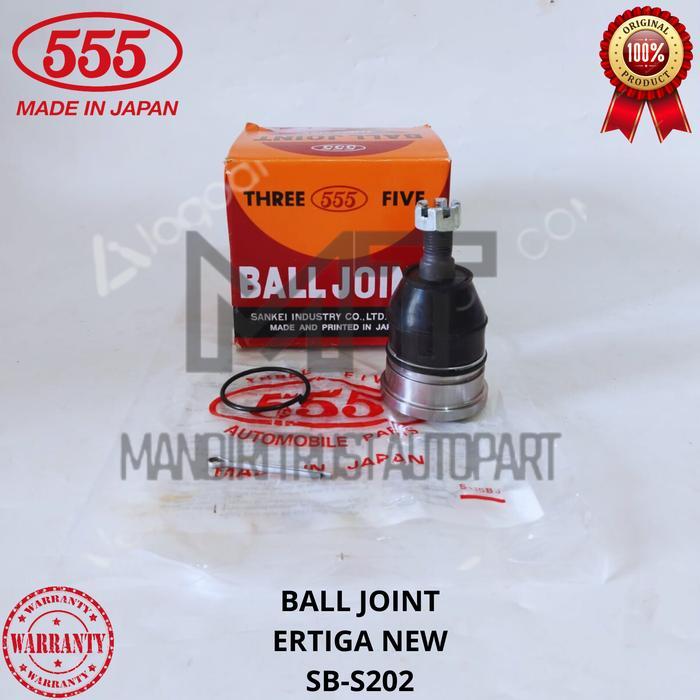 BALL JOINT ERTIGA NEW 2017 UP 555 JAPAN ORIGINAL BALL JOINT THEE FIVE ORI SB-S202 1PCS Motorcycle