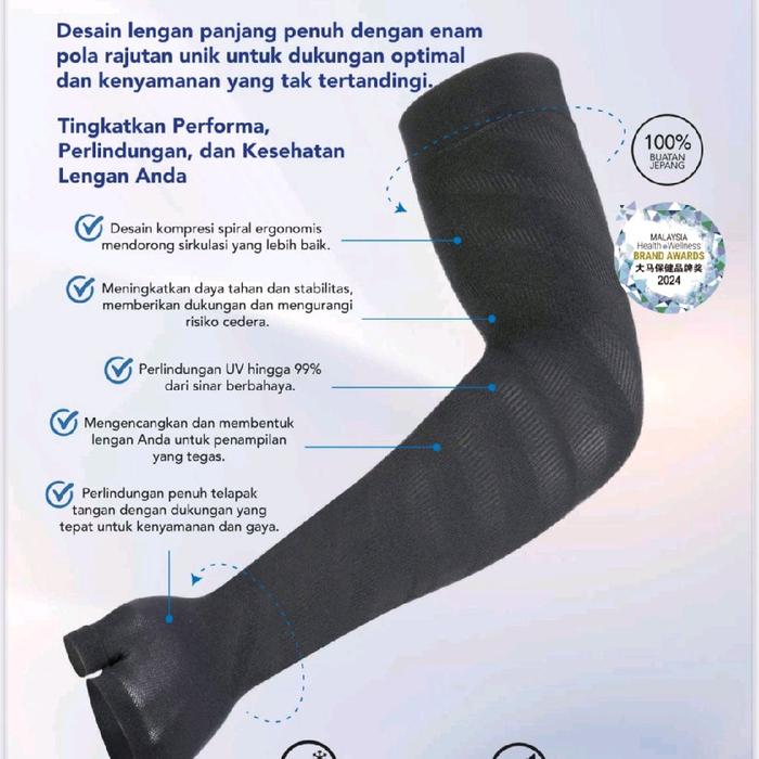 (READY STOCK) 100% GARANSI ORIGINAL Aulora Arm Sleeve Pelindung Tangan sarung tangan kesehatan ,aulo