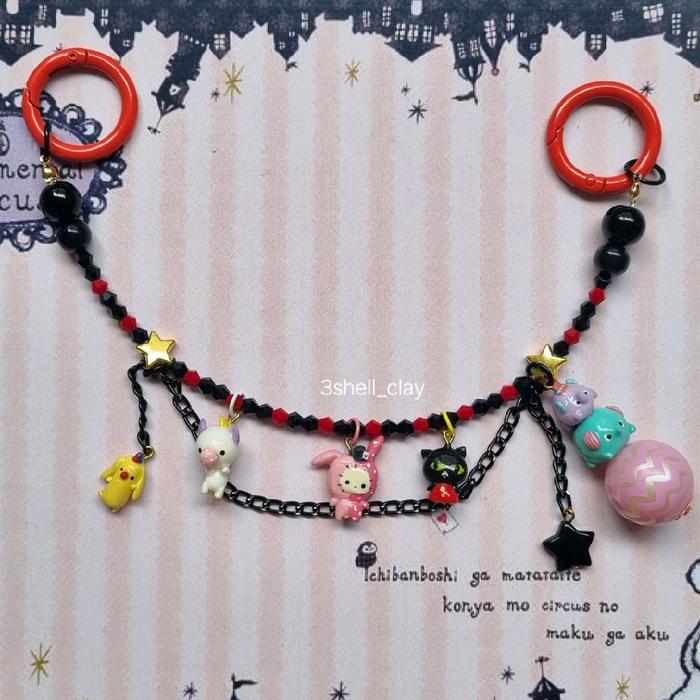 Sentimental Circus bagcharm phonecharm strap