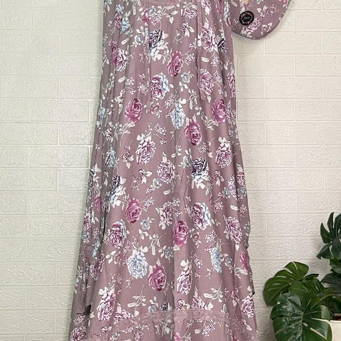 mukena fatimah 2 in 1 mukena terusan by alena