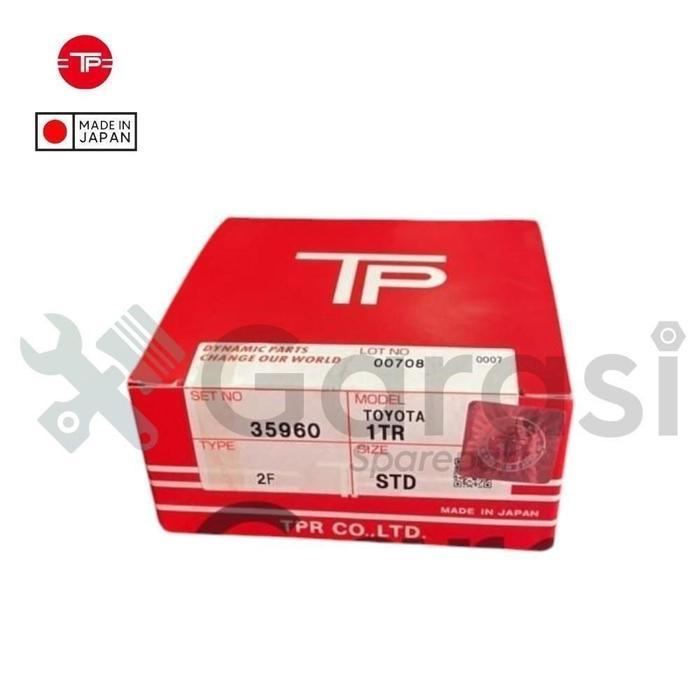Ring Piston Innova Reborn 2016-2023 Bensin 1TR Toyota TP JAPAN ORIGINAL