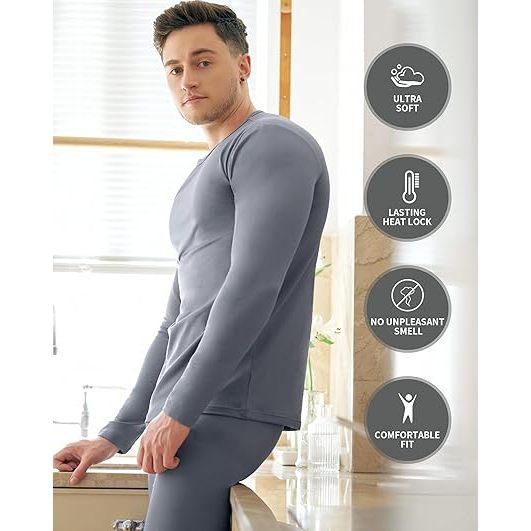[Reject Pabrik] Byc Long Jhon Thermal Pria Body Heat Baju Musim Dingin Winter