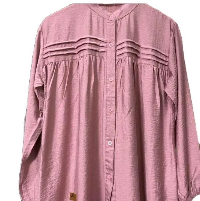 aryani blouse polo linen Polos