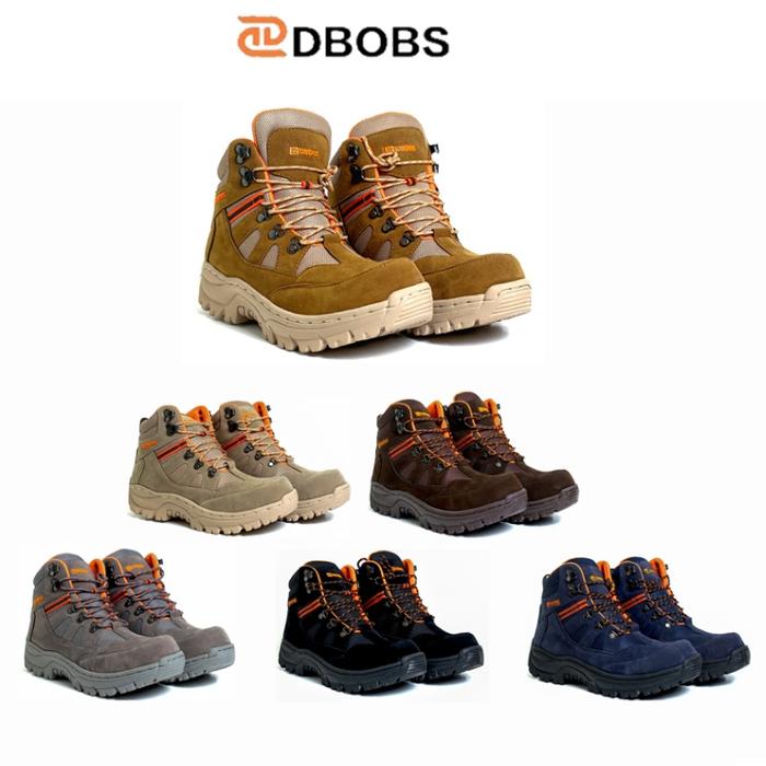 Dbobs - Sepatu safety Pria / Wanita boots high premium quality Dbobs Lavender foot comfort hiking pr